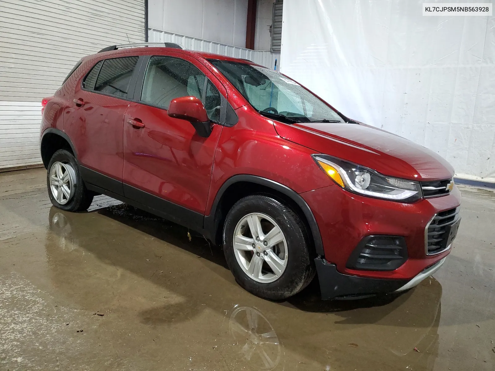 2022 Chevrolet Trax 1Lt VIN: KL7CJPSM5NB563928 Lot: 64769224