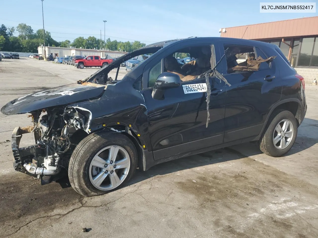 KL7CJNSM7NB552417 2022 Chevrolet Trax Ls