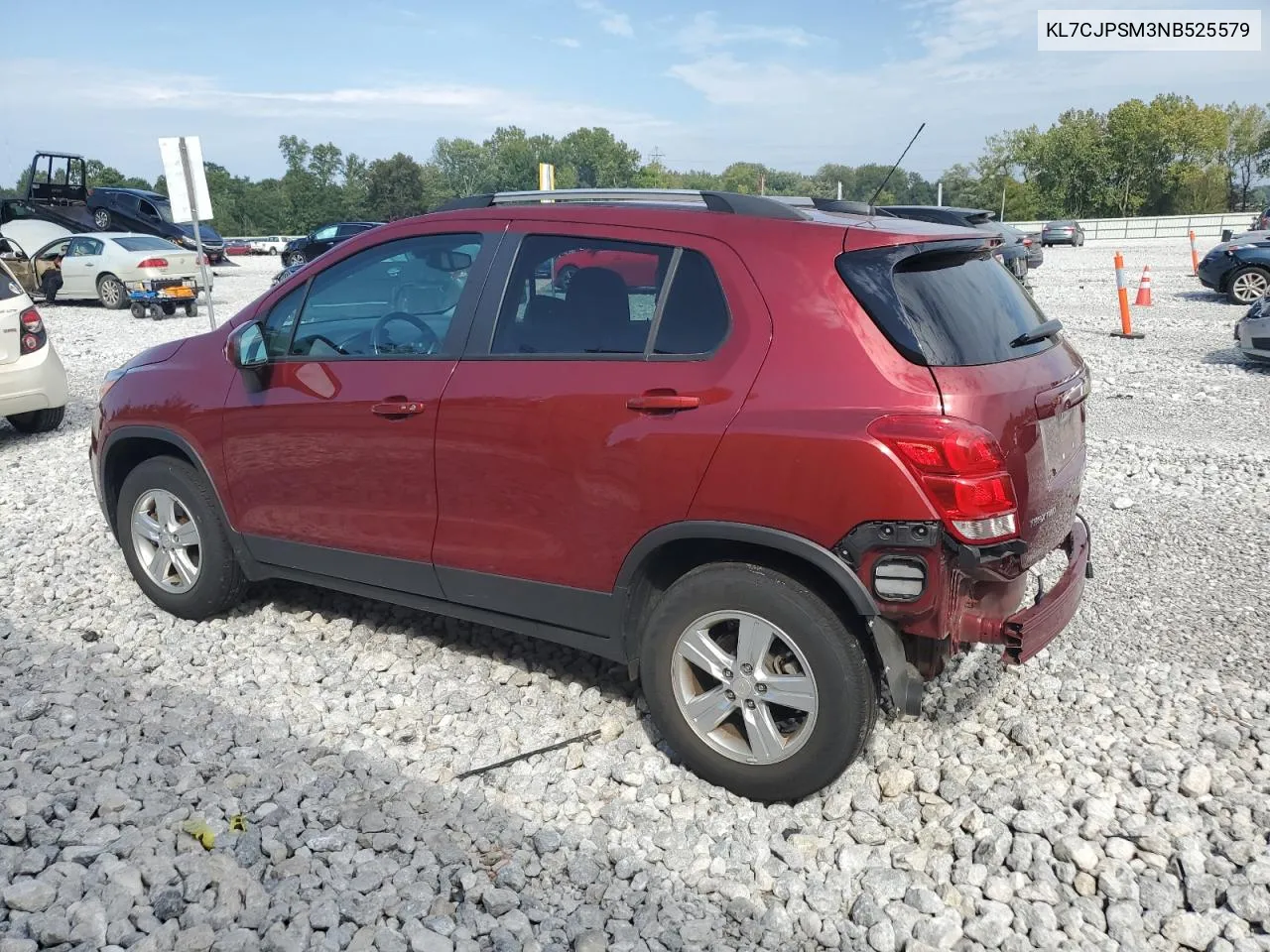 2022 Chevrolet Trax 1Lt VIN: KL7CJPSM3NB525579 Lot: 68629554