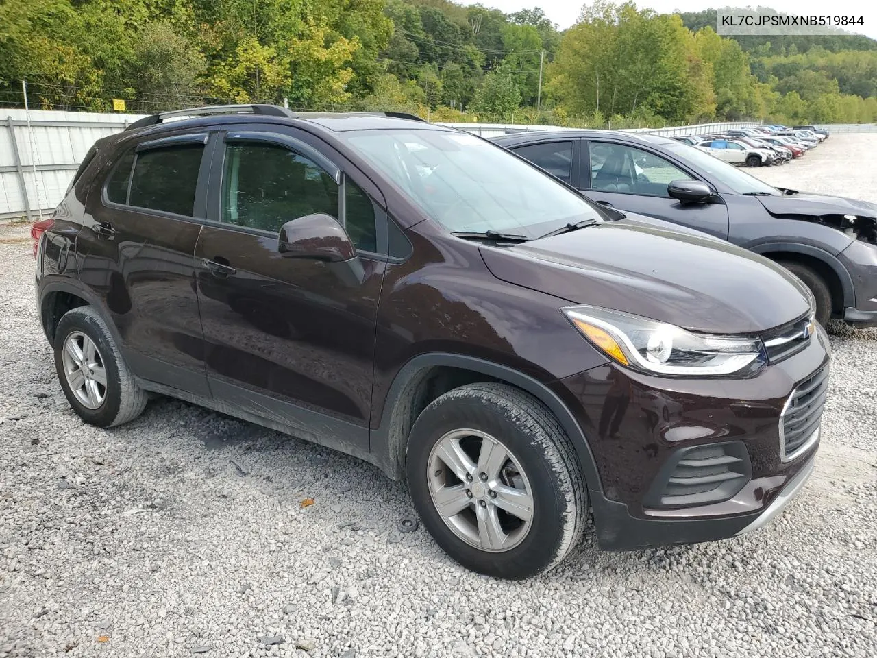 2022 Chevrolet Trax 1Lt VIN: KL7CJPSMXNB519844 Lot: 71372844