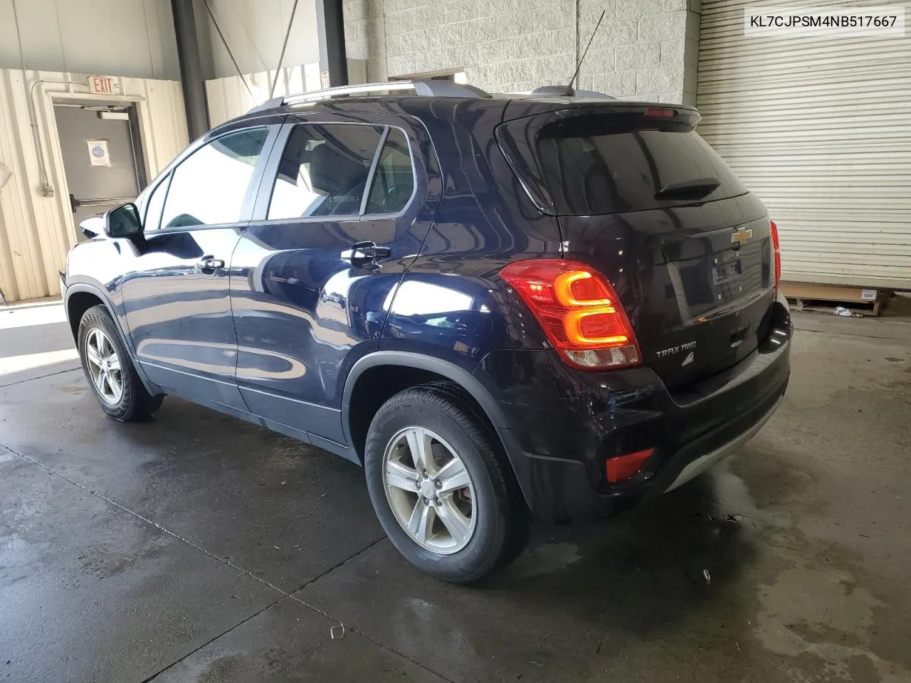 2022 Chevrolet Trax 1Lt VIN: KL7CJPSM4NB517667 Lot: 71384634