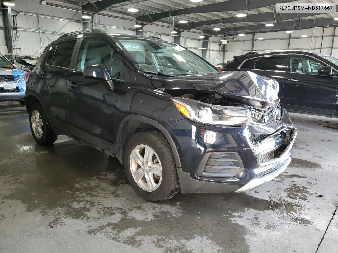 2022 Chevrolet Trax 1Lt VIN: KL7CJPSM4NB517667 Lot: 71384634