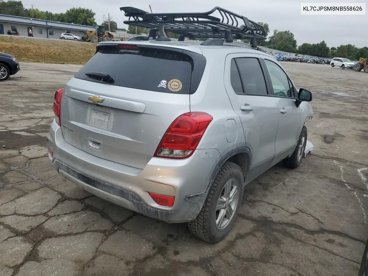 KL7CJPSM8NB558626 2022 Chevrolet Trax 1Lt