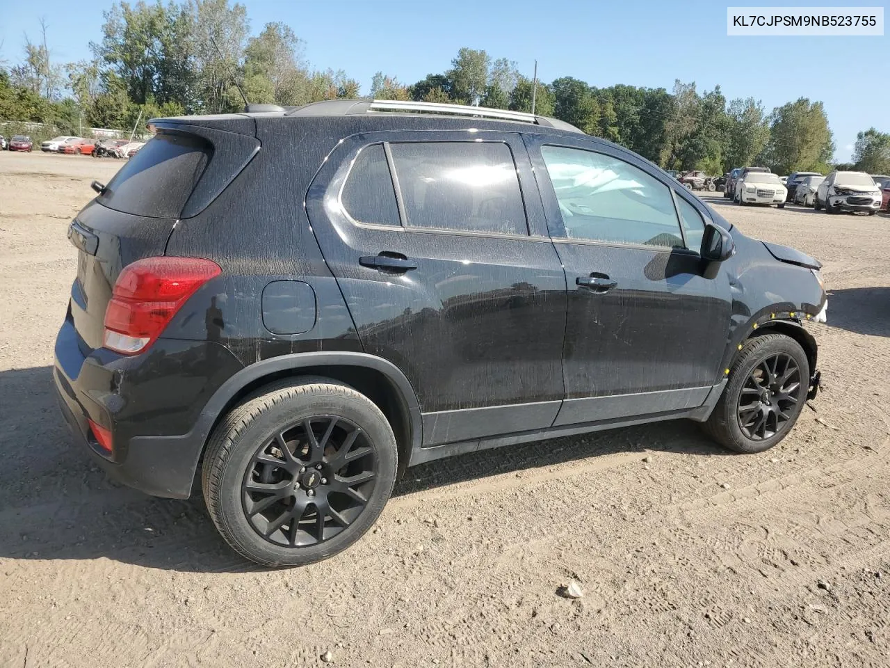 2022 Chevrolet Trax 1Lt VIN: KL7CJPSM9NB523755 Lot: 71627004