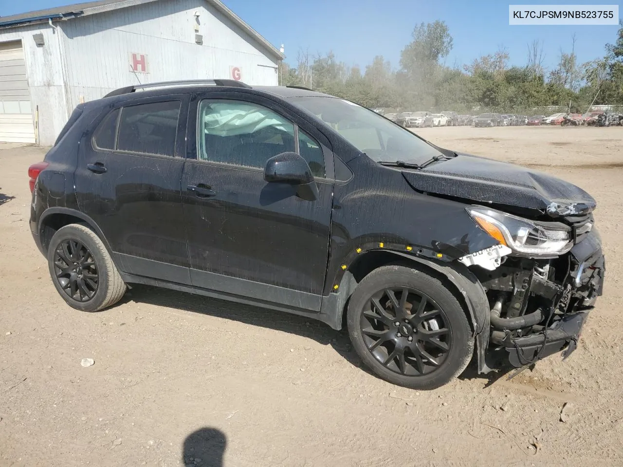 2022 Chevrolet Trax 1Lt VIN: KL7CJPSM9NB523755 Lot: 71627004