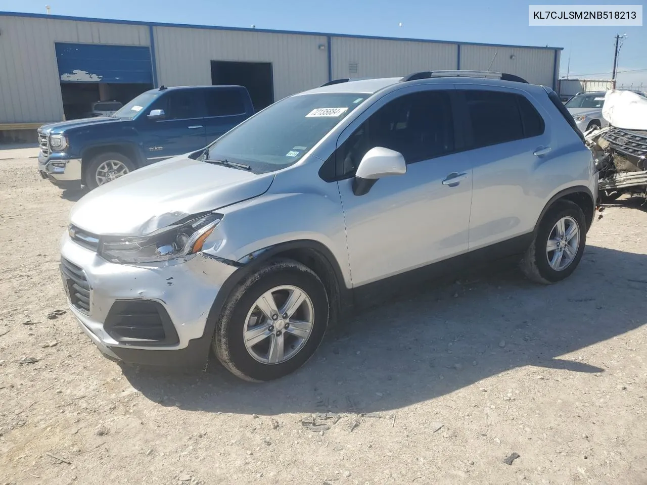 2022 Chevrolet Trax 1Lt VIN: KL7CJLSM2NB518213 Lot: 72135884