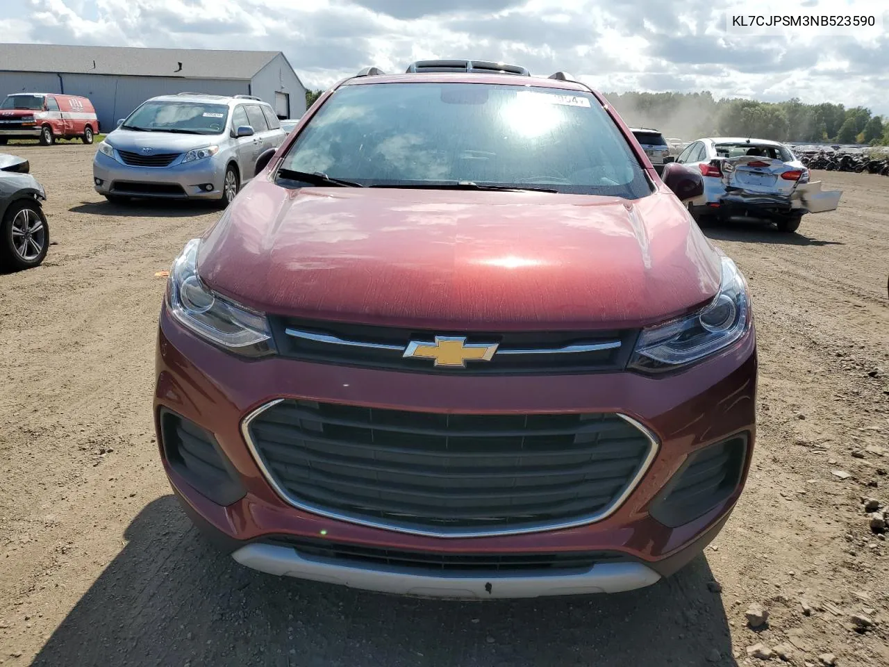 KL7CJPSM3NB523590 2022 Chevrolet Trax 1Lt