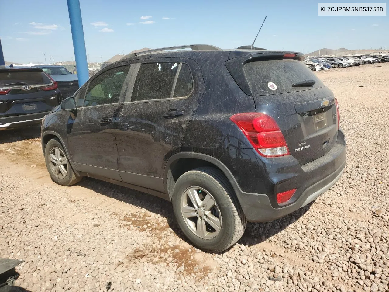 KL7CJPSM5NB537538 2022 Chevrolet Trax 1Lt