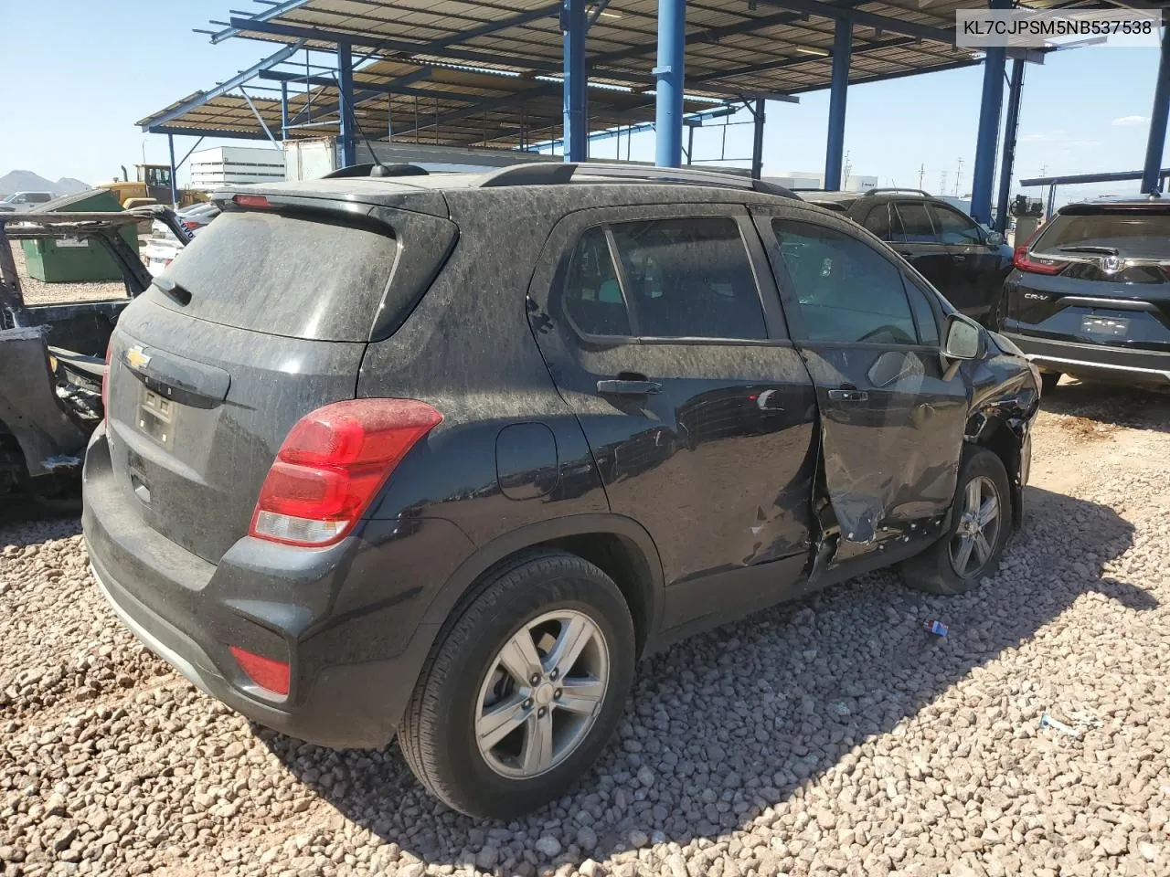 2022 Chevrolet Trax 1Lt VIN: KL7CJPSM5NB537538 Lot: 72900314