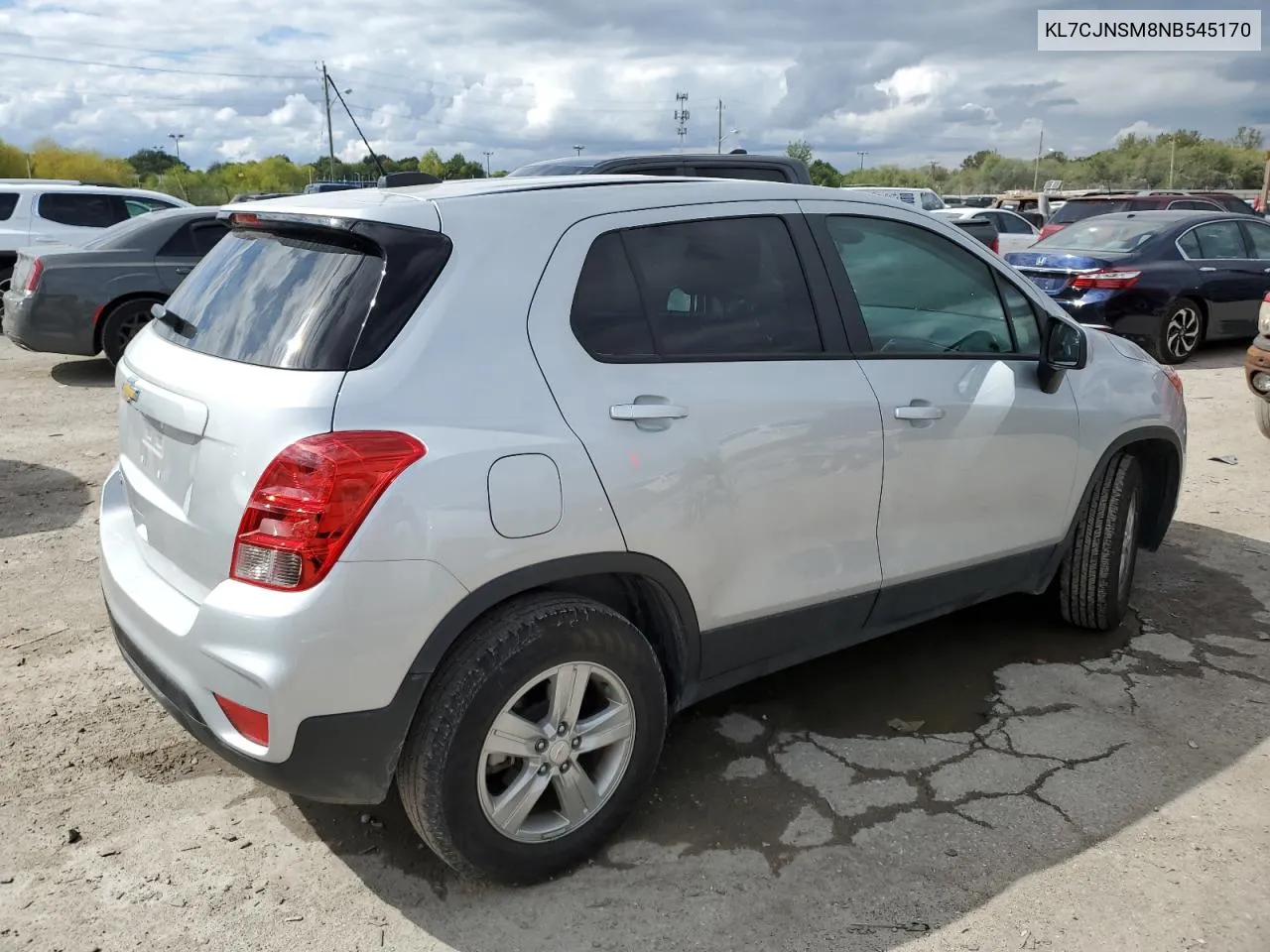 2022 Chevrolet Trax Ls VIN: KL7CJNSM8NB545170 Lot: 72981754