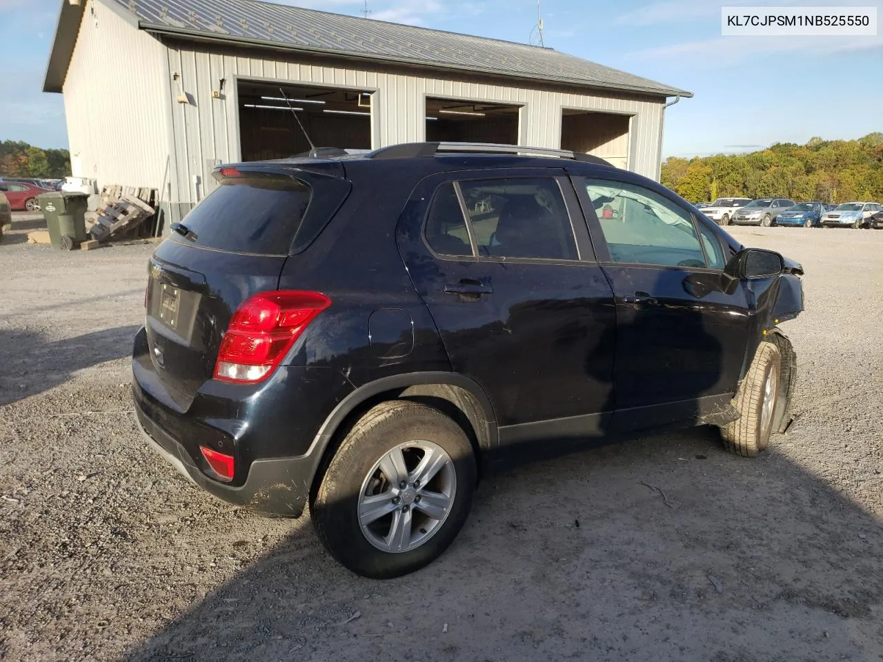 2022 Chevrolet Trax 1Lt VIN: KL7CJPSM1NB525550 Lot: 76089784