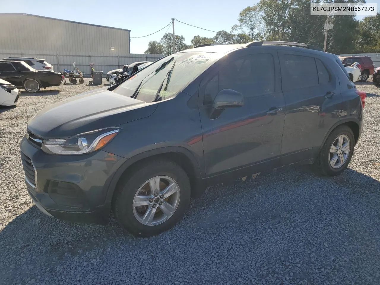 KL7CJPSM2NB567273 2022 Chevrolet Trax 1Lt