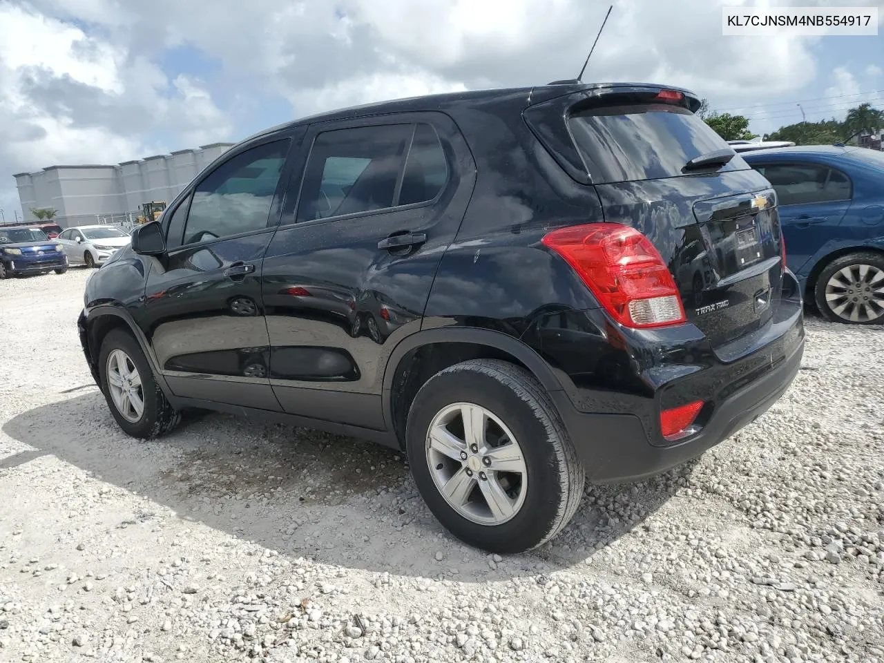 2022 Chevrolet Trax Ls VIN: KL7CJNSM4NB554917 Lot: 78264084