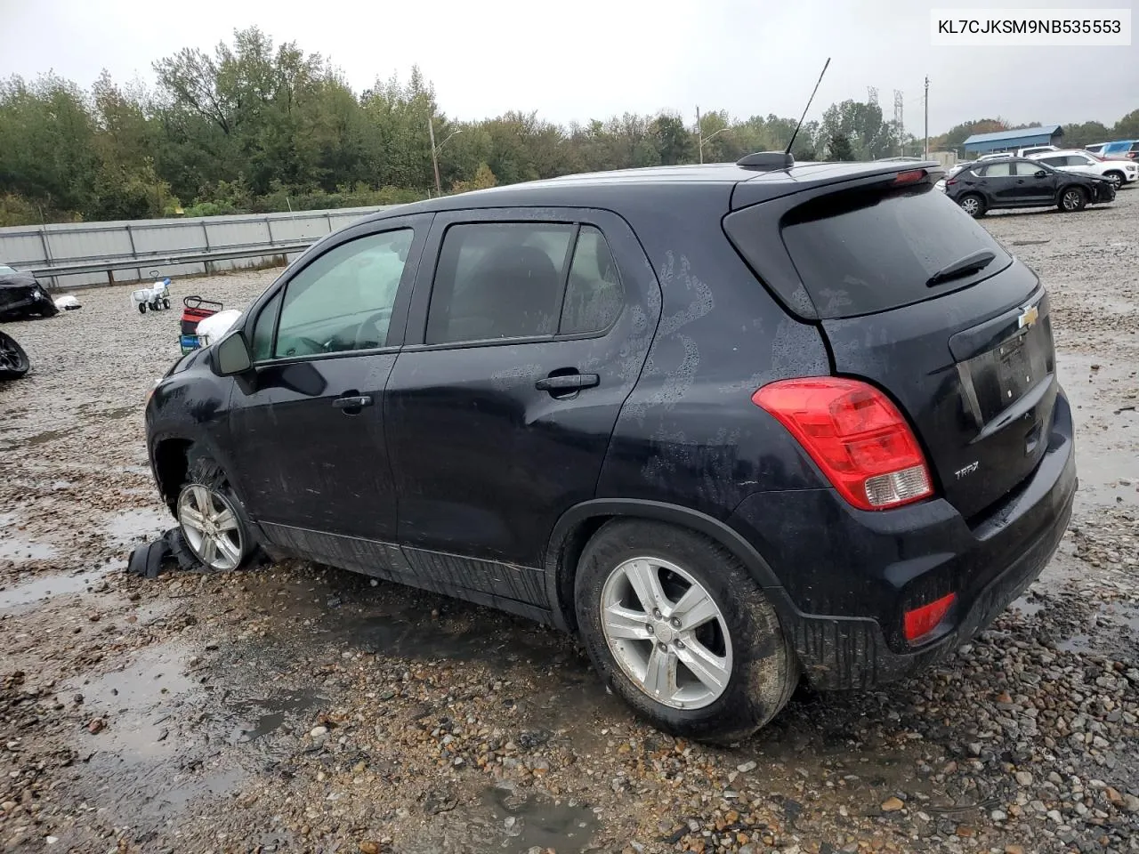 2022 Chevrolet Trax Ls VIN: KL7CJKSM9NB535553 Lot: 80438994