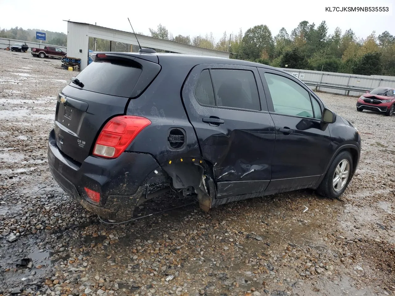 2022 Chevrolet Trax Ls VIN: KL7CJKSM9NB535553 Lot: 80438994