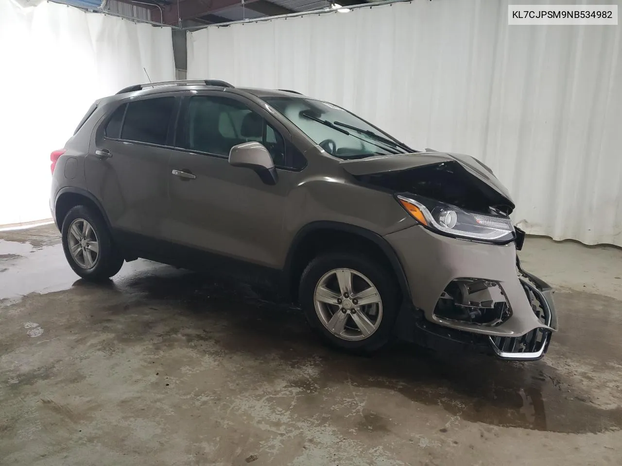 2022 Chevrolet Trax 1Lt VIN: KL7CJPSM9NB534982 Lot: 80752044