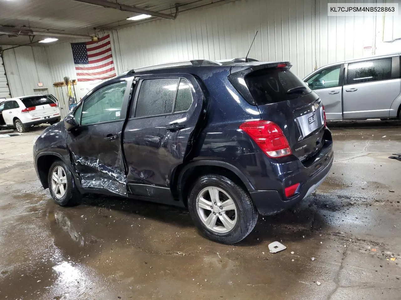 2022 Chevrolet Trax 1Lt VIN: KL7CJPSM4NB528863 Lot: 80752414