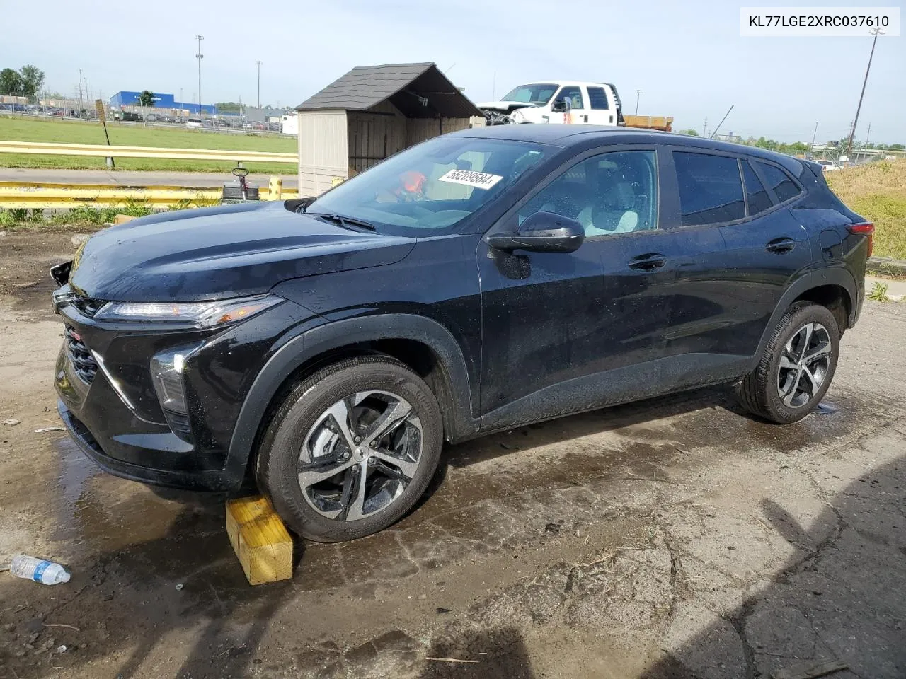 2024 Chevrolet Trax 1Rs VIN: KL77LGE2XRC037610 Lot: 56209584