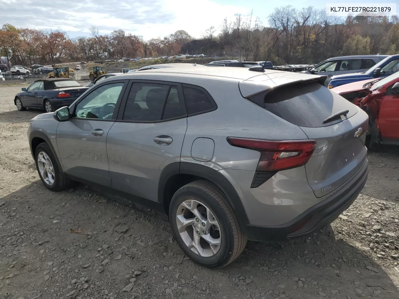 2024 Chevrolet Trax Ls VIN: KL77LFE27RC221879 Lot: 71433974