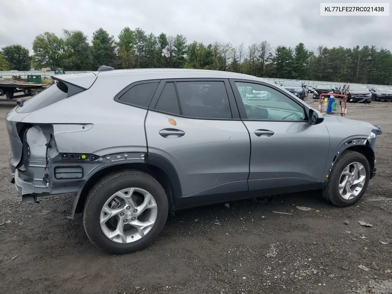 2024 Chevrolet Trax Ls VIN: KL77LFE27RC021438 Lot: 72586974