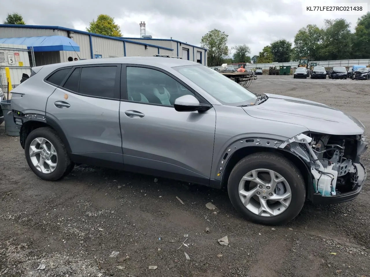 2024 Chevrolet Trax Ls VIN: KL77LFE27RC021438 Lot: 72586974