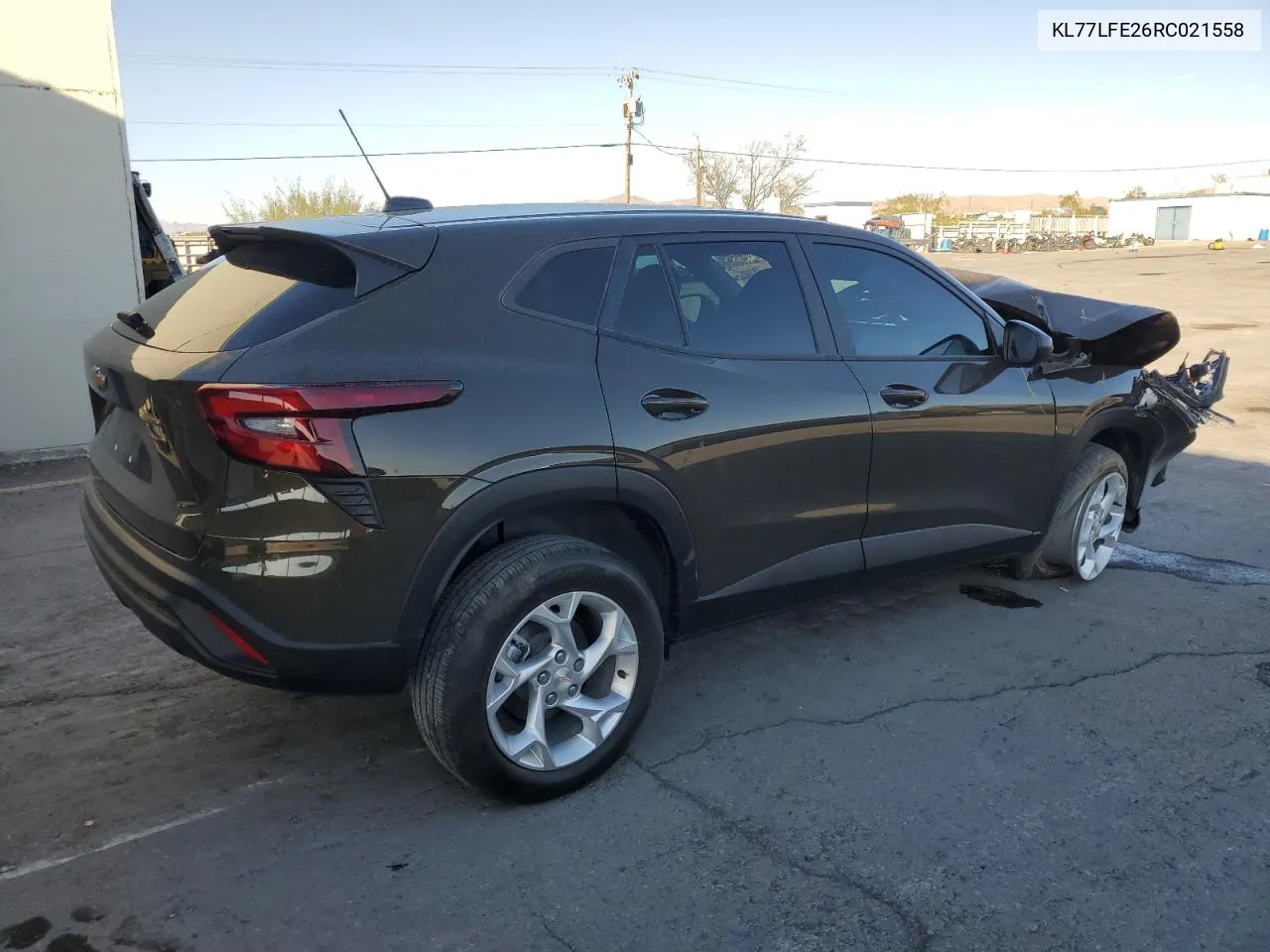 2024 Chevrolet Trax Ls VIN: KL77LFE26RC021558 Lot: 78035504