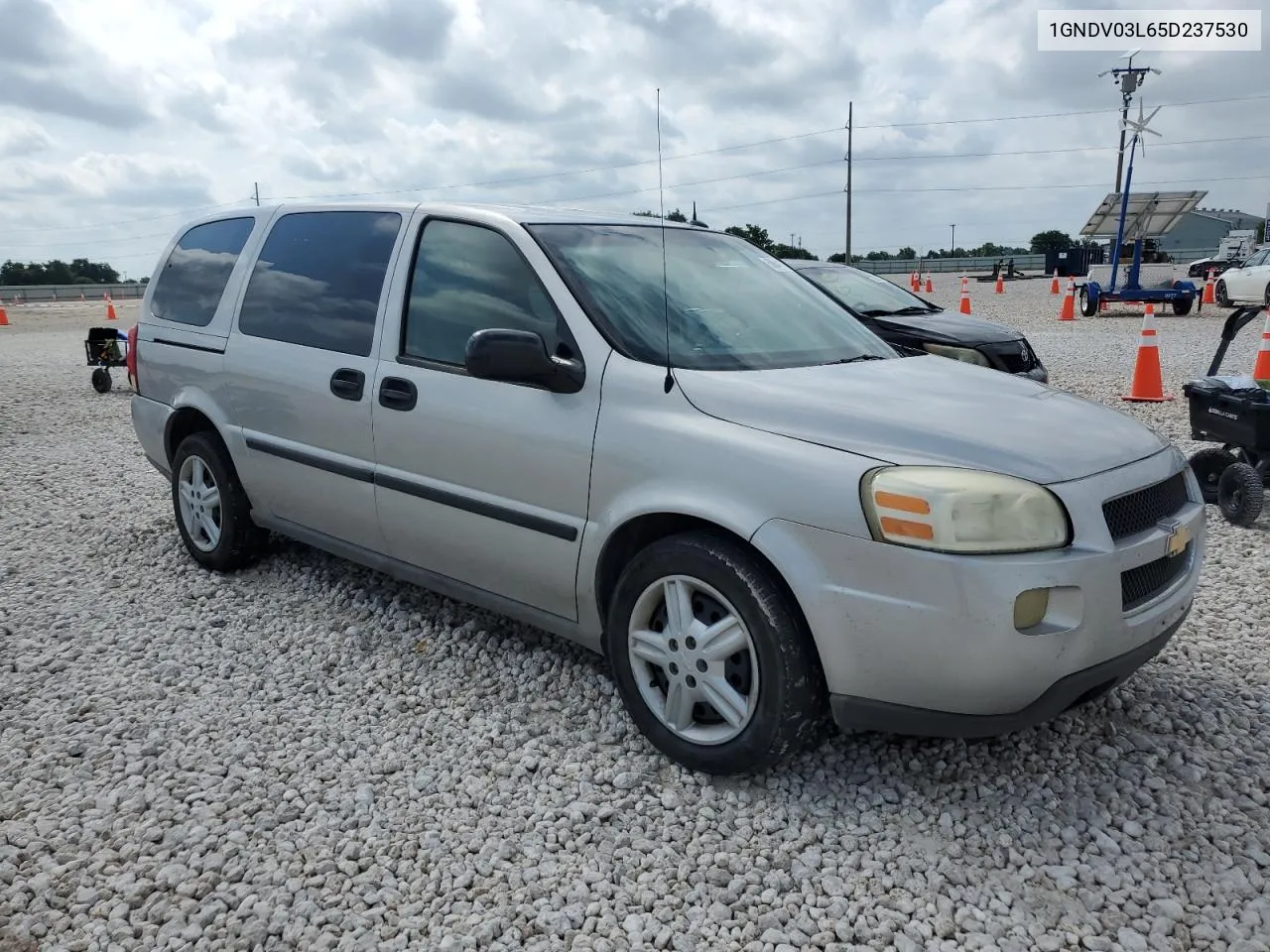 2005 Chevrolet Uplander VIN: 1GNDV03L65D237530 Lot: 58641174