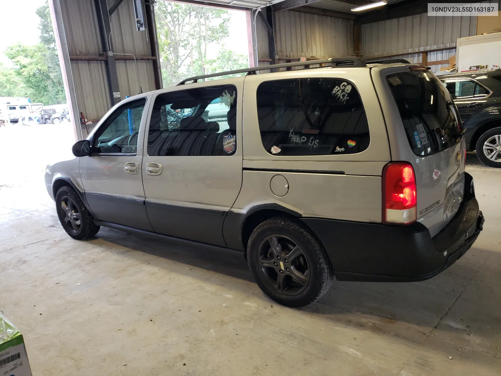 2005 Chevrolet Uplander Ls VIN: 1GNDV23L55D163187 Lot: 60669264