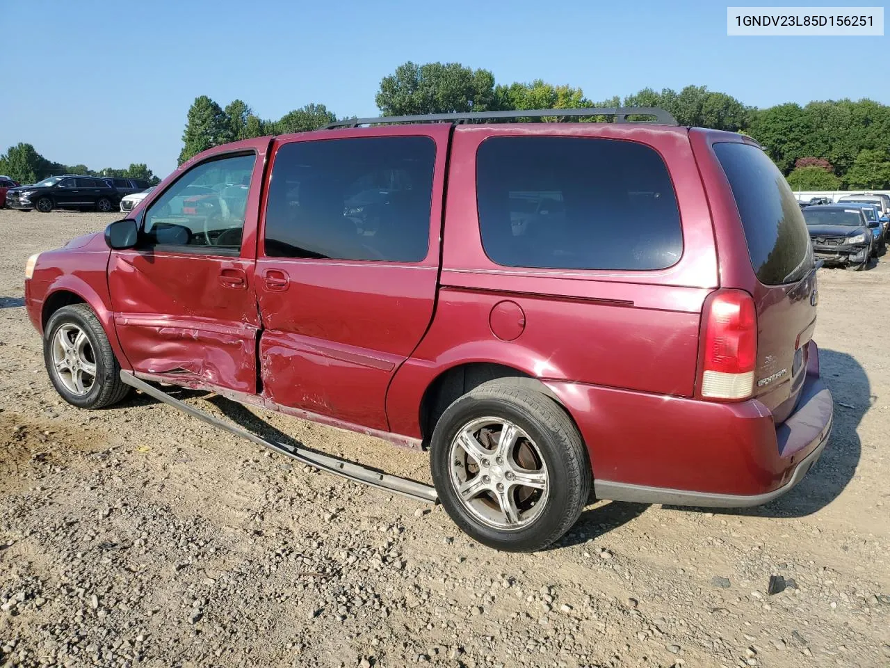 2005 Chevrolet Uplander Ls VIN: 1GNDV23L85D156251 Lot: 69006014