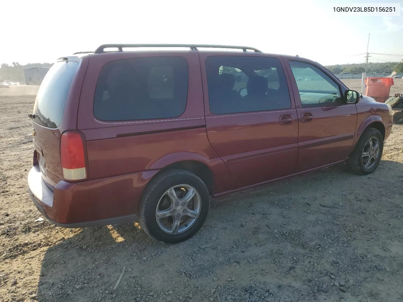 2005 Chevrolet Uplander Ls VIN: 1GNDV23L85D156251 Lot: 69006014