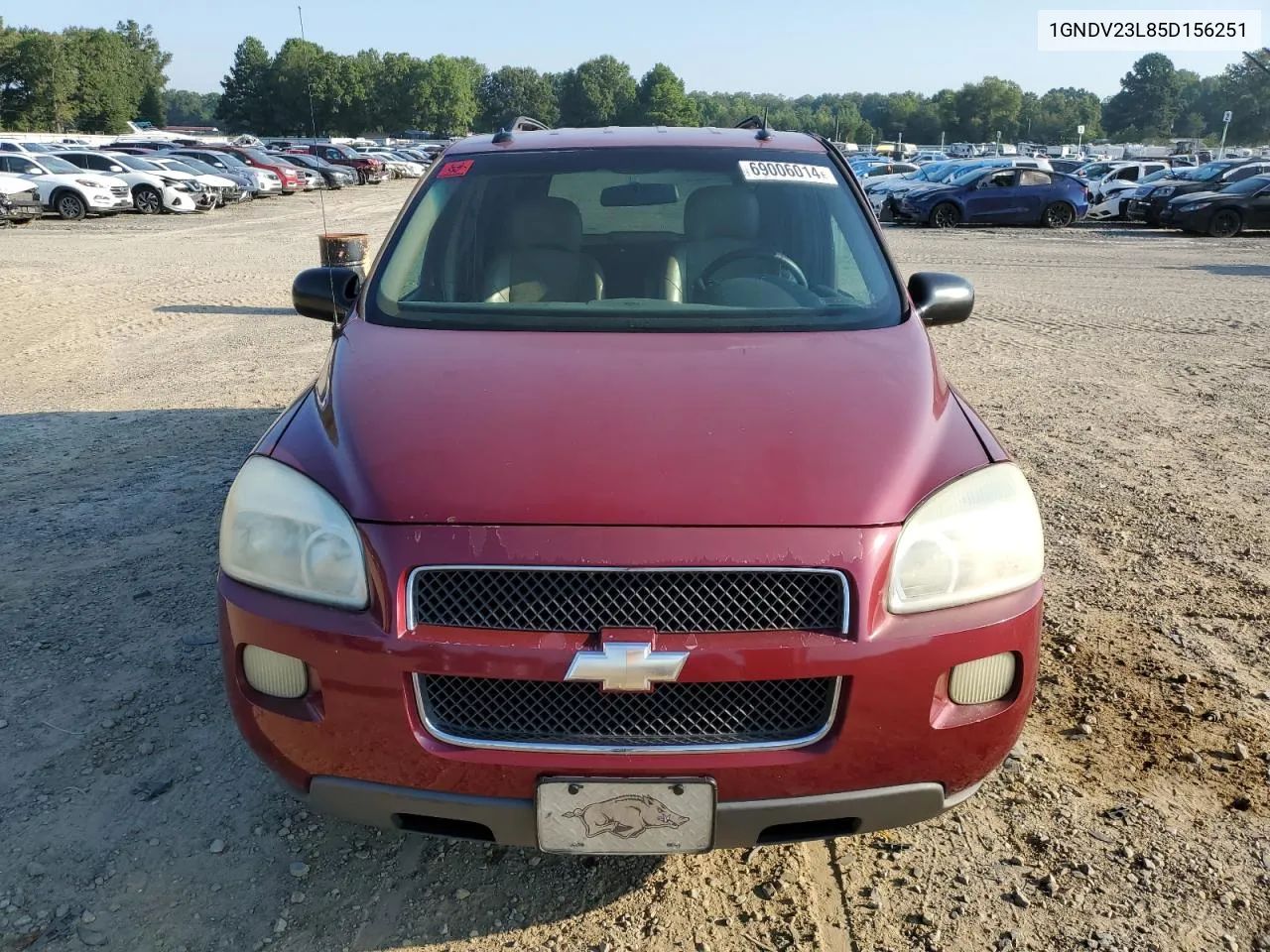 2005 Chevrolet Uplander Ls VIN: 1GNDV23L85D156251 Lot: 69006014