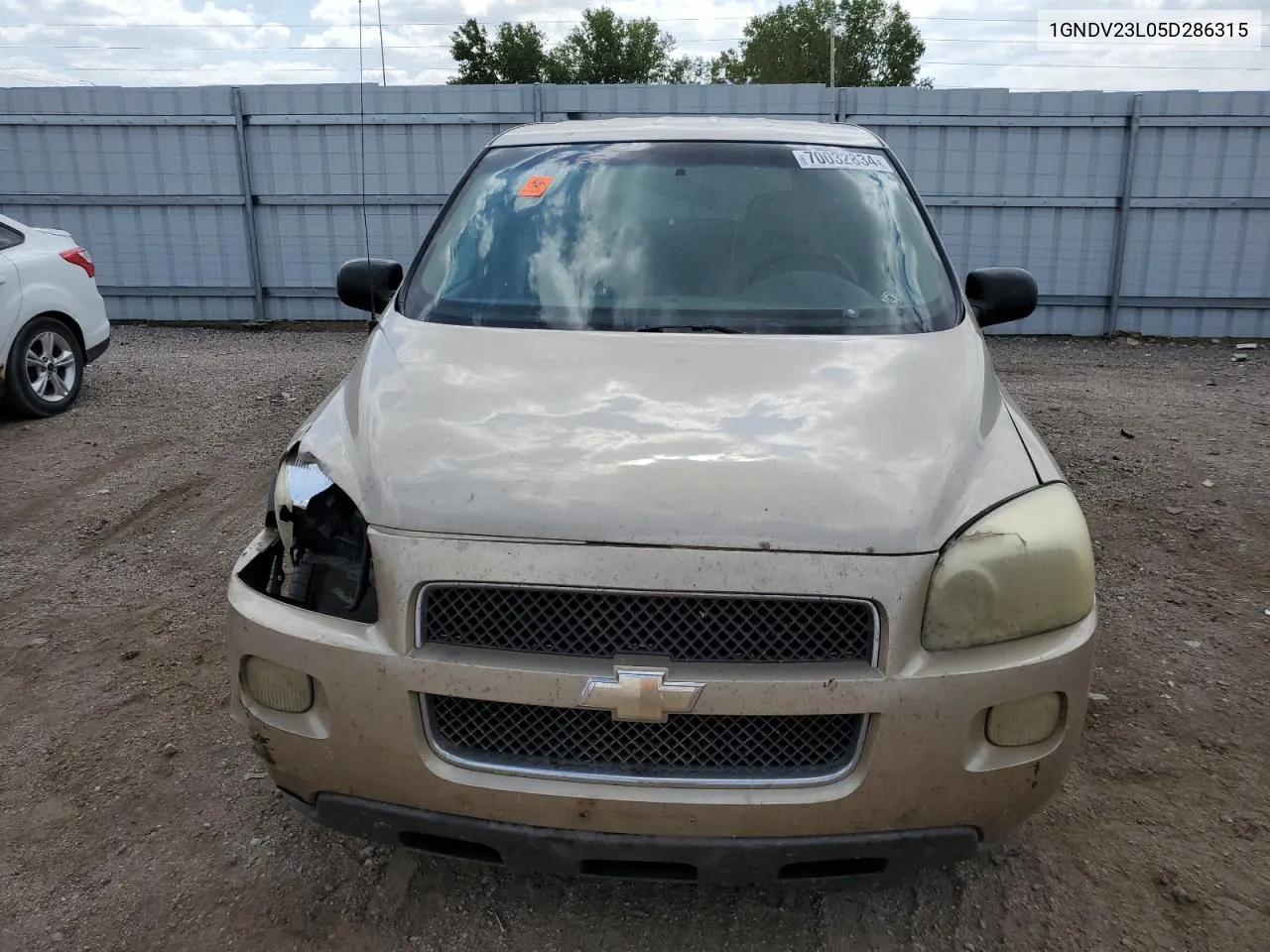 2005 Chevrolet Uplander Ls VIN: 1GNDV23L05D286315 Lot: 70032834