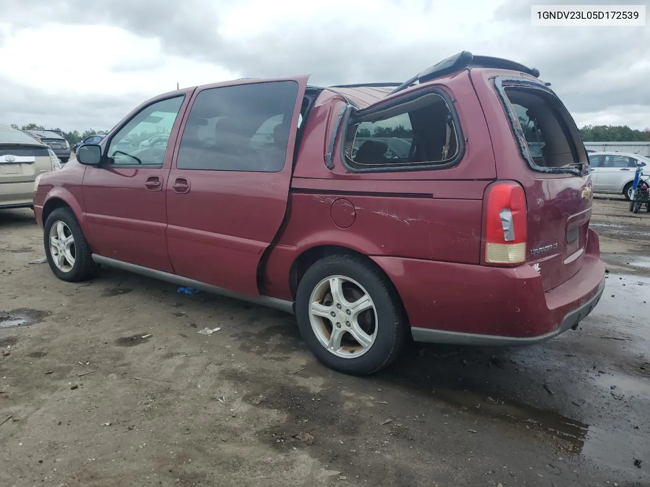 2005 Chevrolet Uplander Ls VIN: 1GNDV23L05D172539 Lot: 73757744