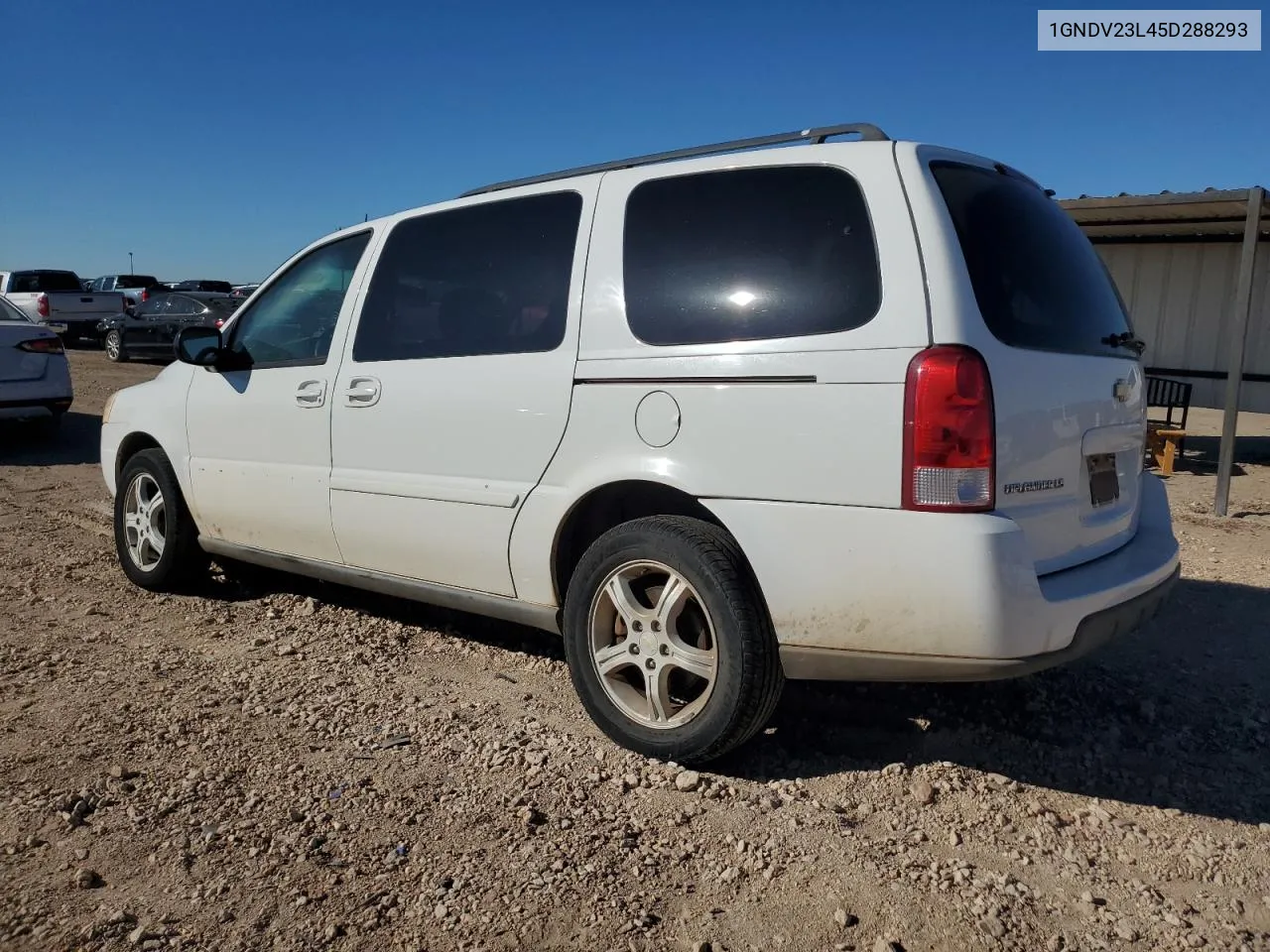 2005 Chevrolet Uplander Ls VIN: 1GNDV23L45D288293 Lot: 77206694