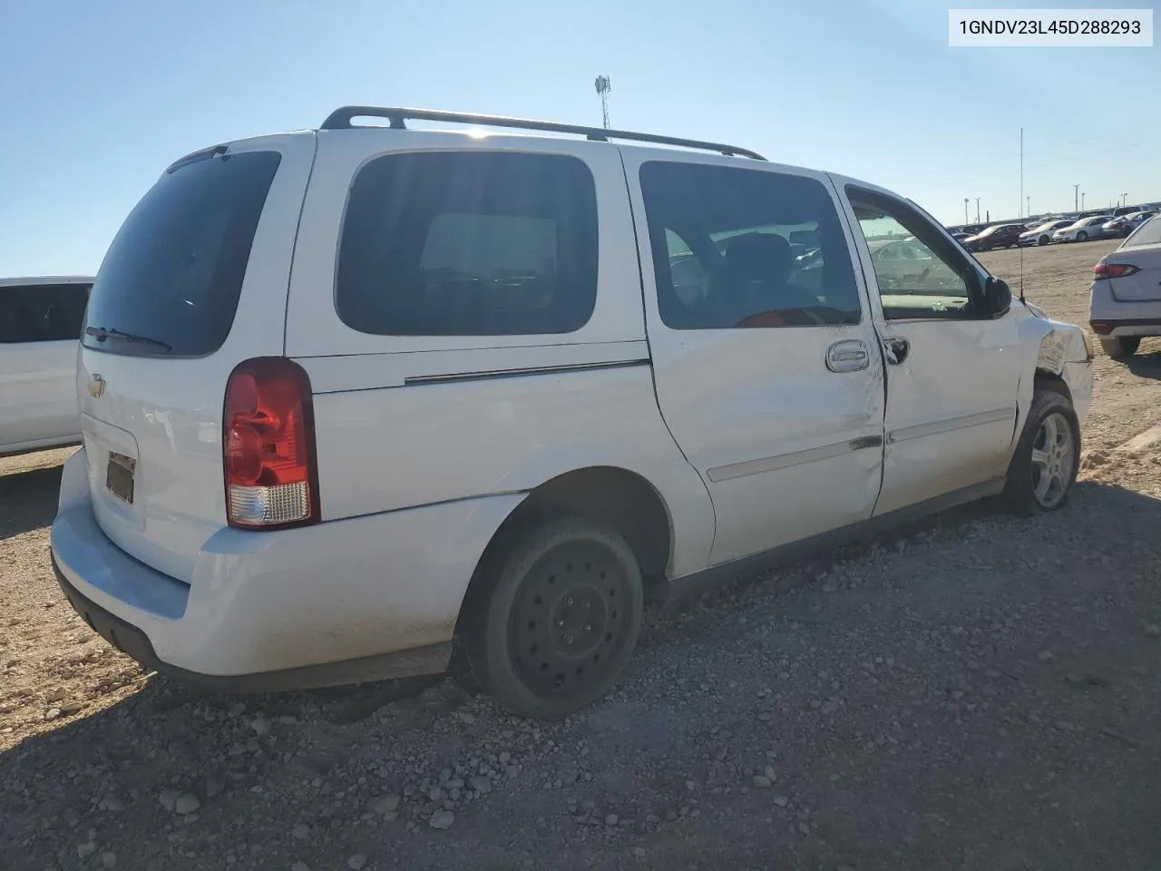 2005 Chevrolet Uplander Ls VIN: 1GNDV23L45D288293 Lot: 77206694