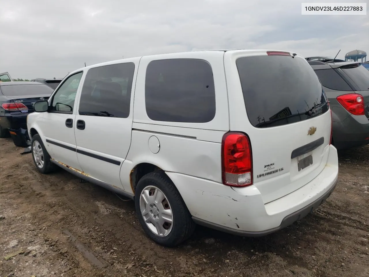 2006 Chevrolet Uplander Ls VIN: 1GNDV23L46D227883 Lot: 54747374