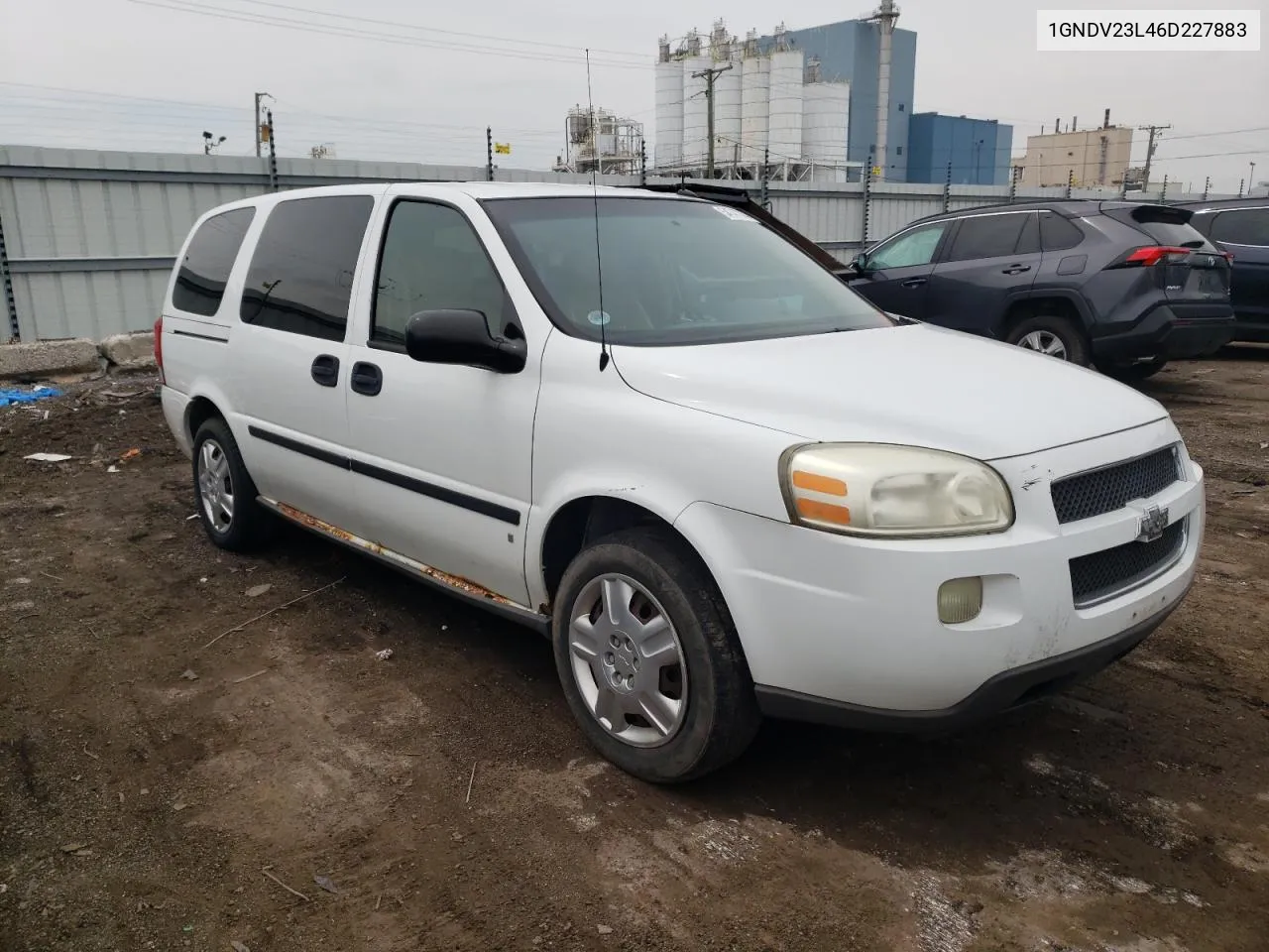 2006 Chevrolet Uplander Ls VIN: 1GNDV23L46D227883 Lot: 54747374