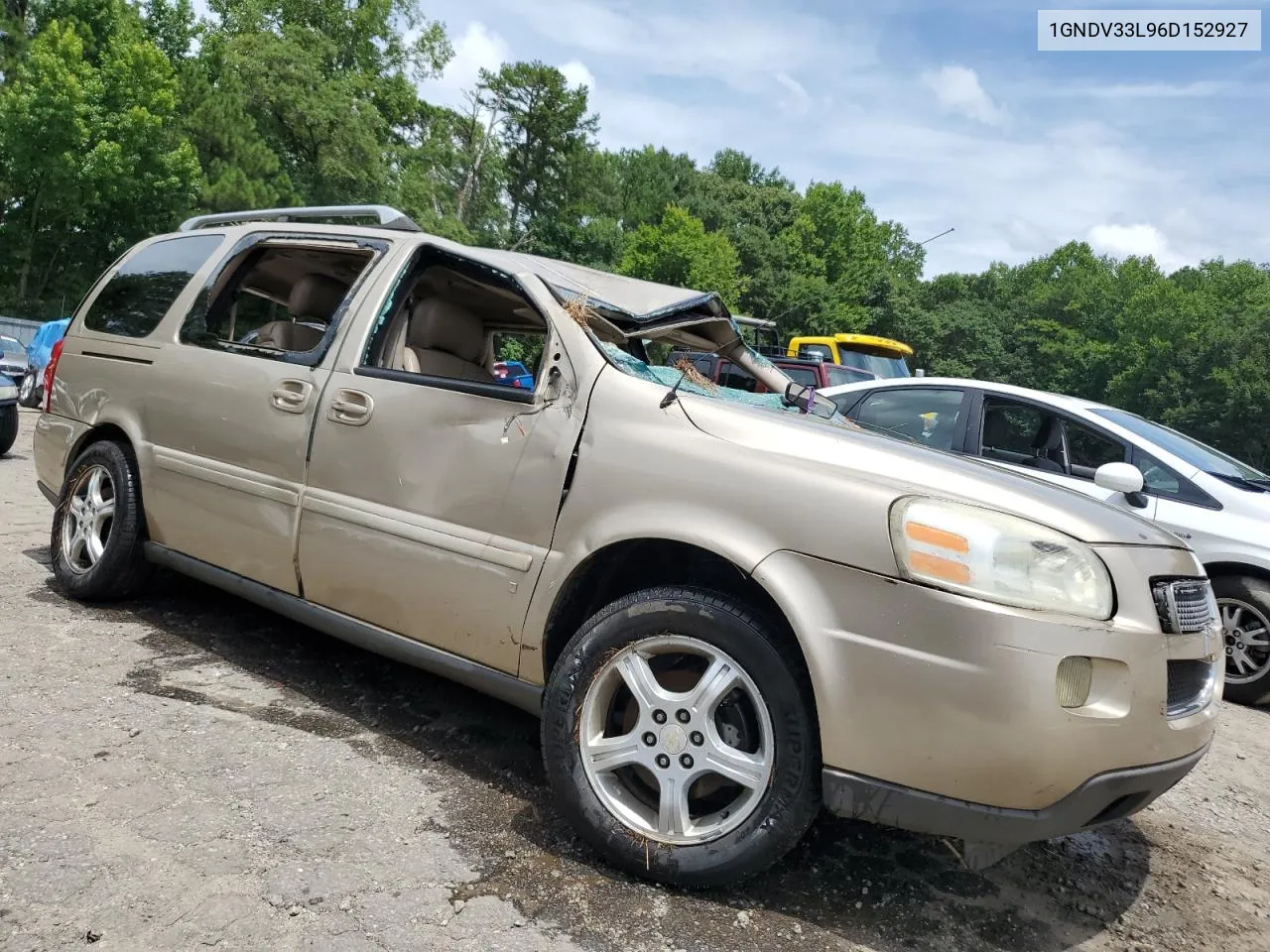 1GNDV33L96D152927 2006 Chevrolet Uplander Lt