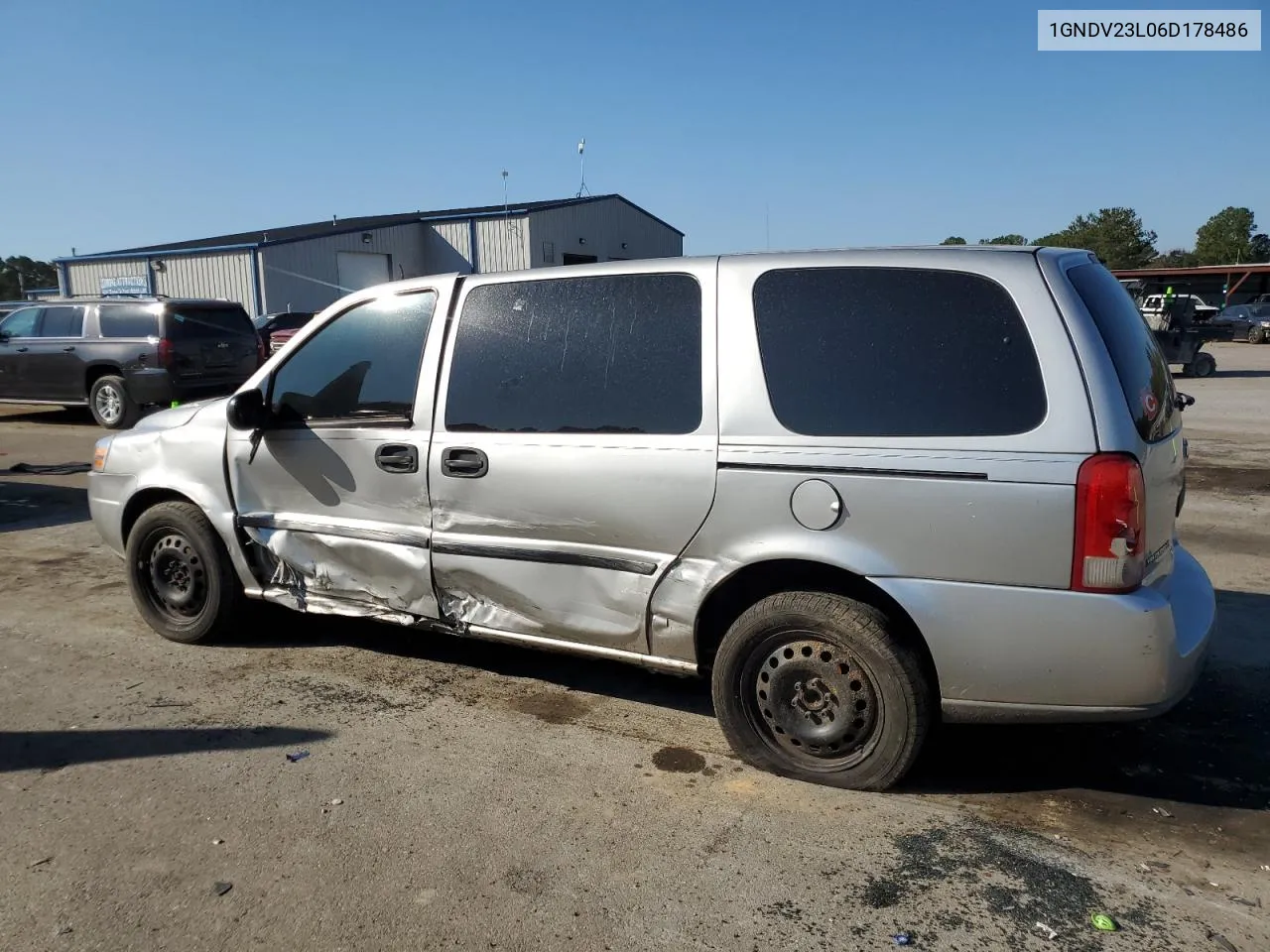 2006 Chevrolet Uplander Ls VIN: 1GNDV23L06D178486 Lot: 74382664