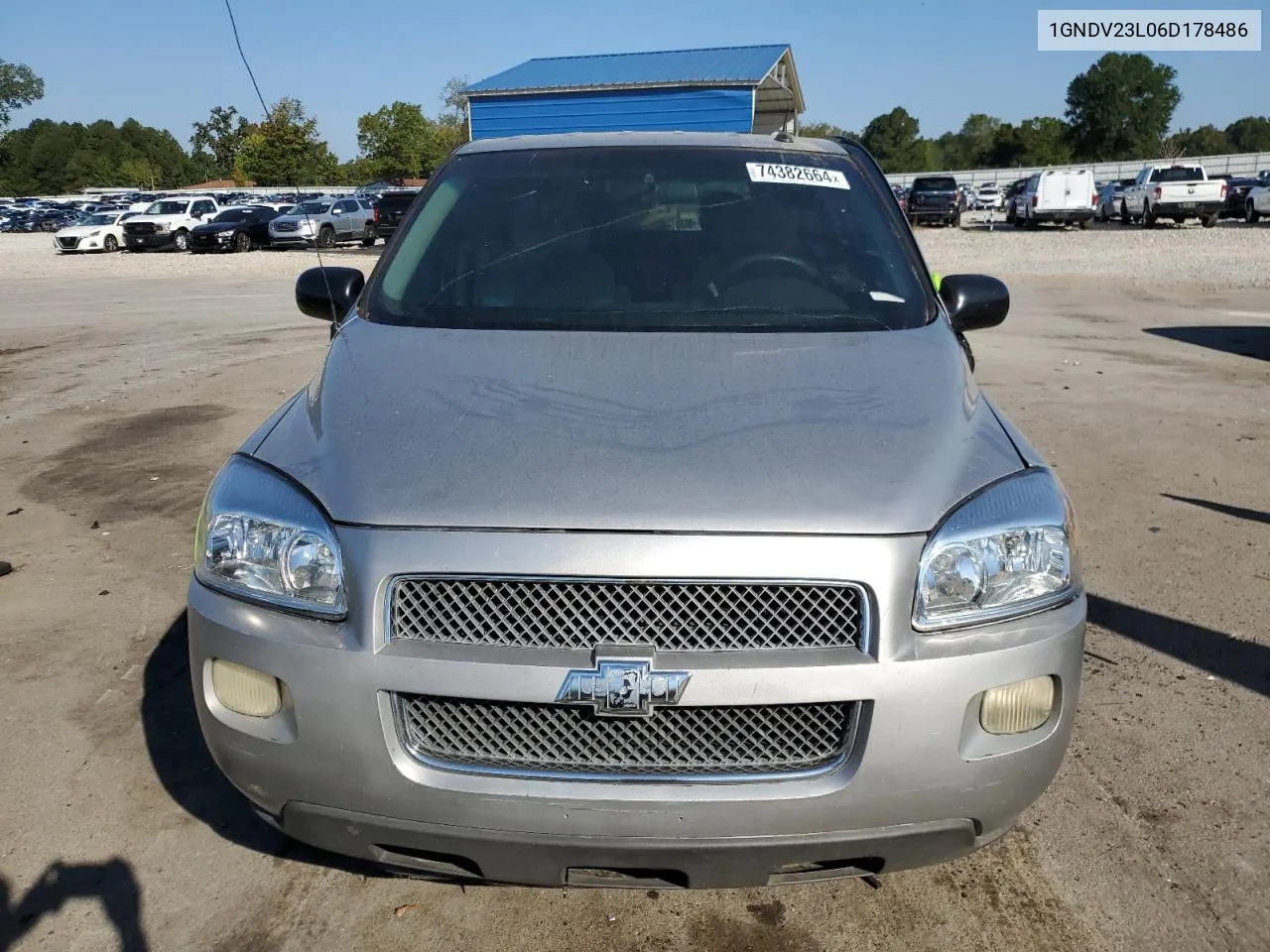 2006 Chevrolet Uplander Ls VIN: 1GNDV23L06D178486 Lot: 74382664