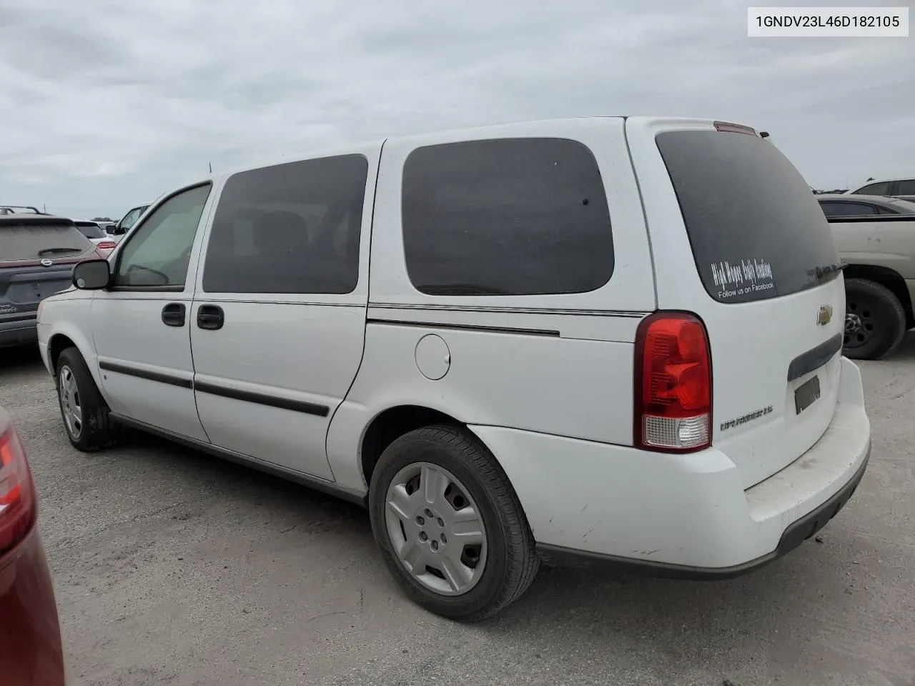 2006 Chevrolet Uplander Ls VIN: 1GNDV23L46D182105 Lot: 74802764