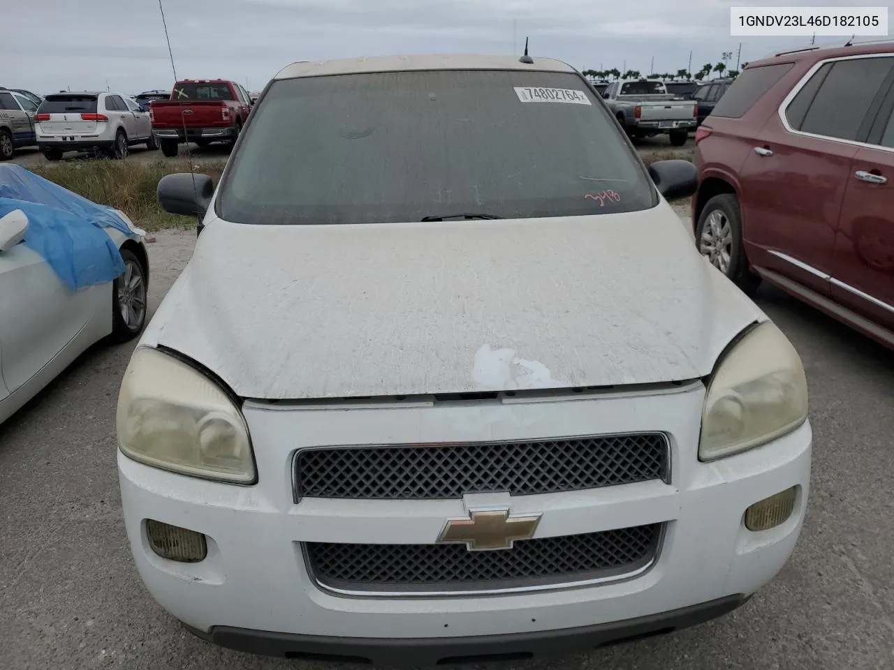 2006 Chevrolet Uplander Ls VIN: 1GNDV23L46D182105 Lot: 74802764