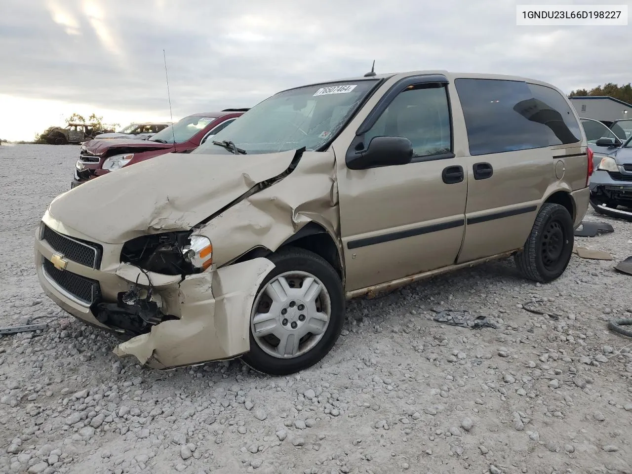 2006 Chevrolet Uplander Ls VIN: 1GNDU23L66D198227 Lot: 76507464