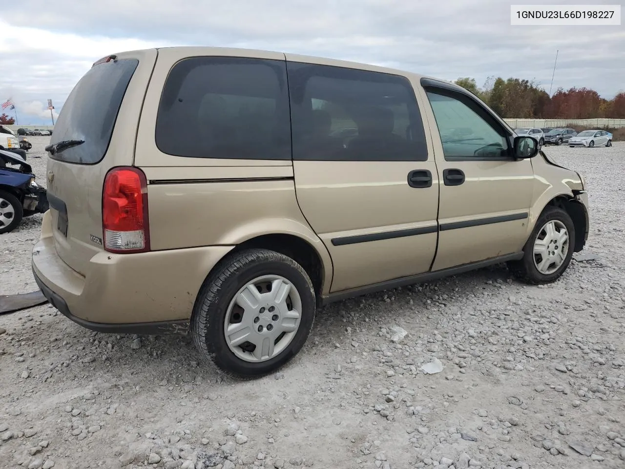 2006 Chevrolet Uplander Ls VIN: 1GNDU23L66D198227 Lot: 76507464