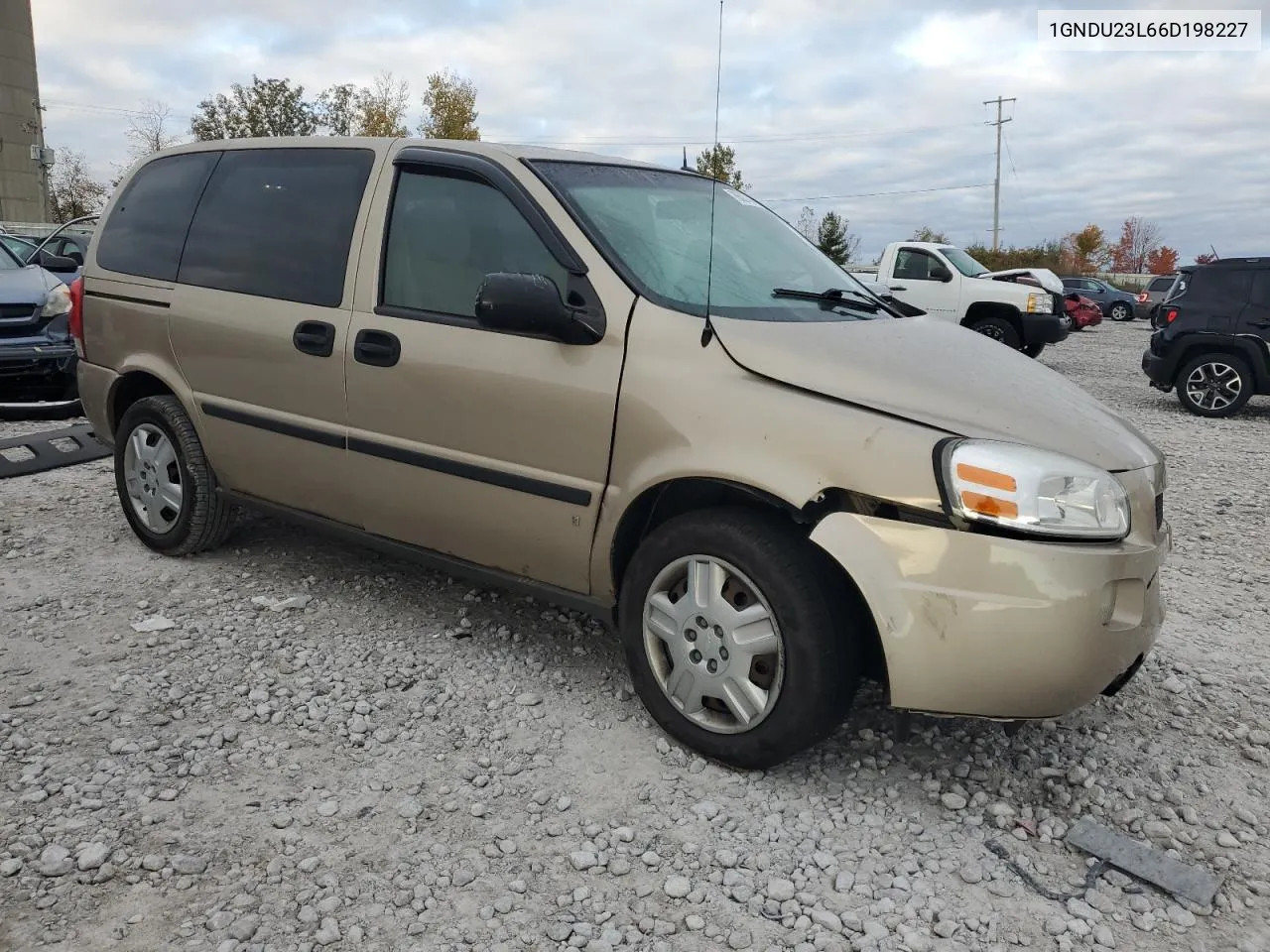 2006 Chevrolet Uplander Ls VIN: 1GNDU23L66D198227 Lot: 76507464