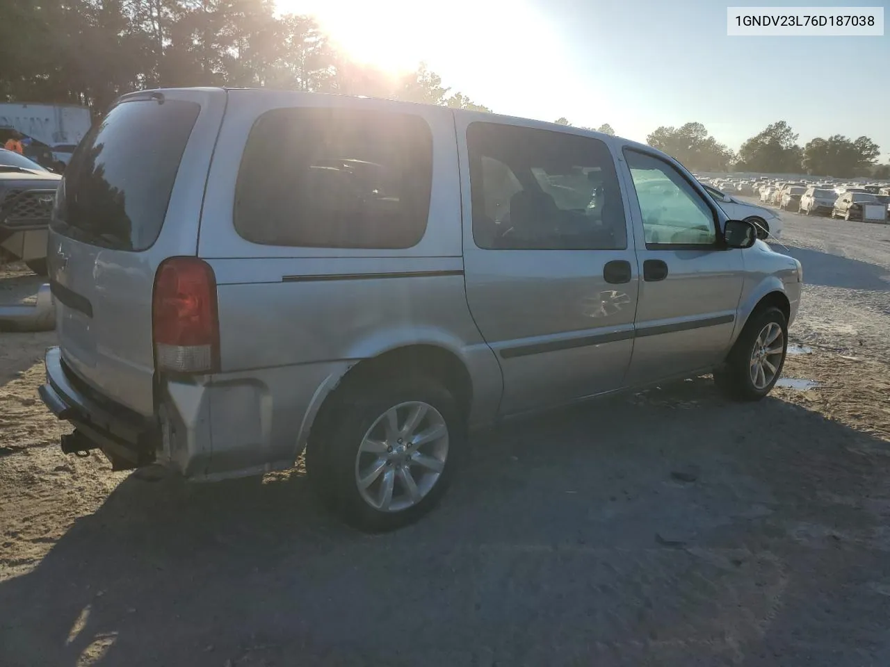 2006 Chevrolet Uplander Ls VIN: 1GNDV23L76D187038 Lot: 76812494