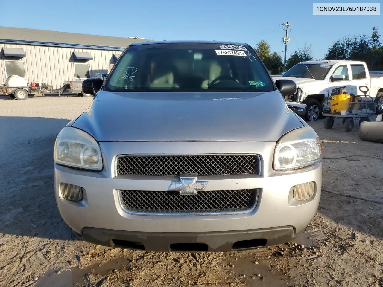 2006 Chevrolet Uplander Ls VIN: 1GNDV23L76D187038 Lot: 76812494