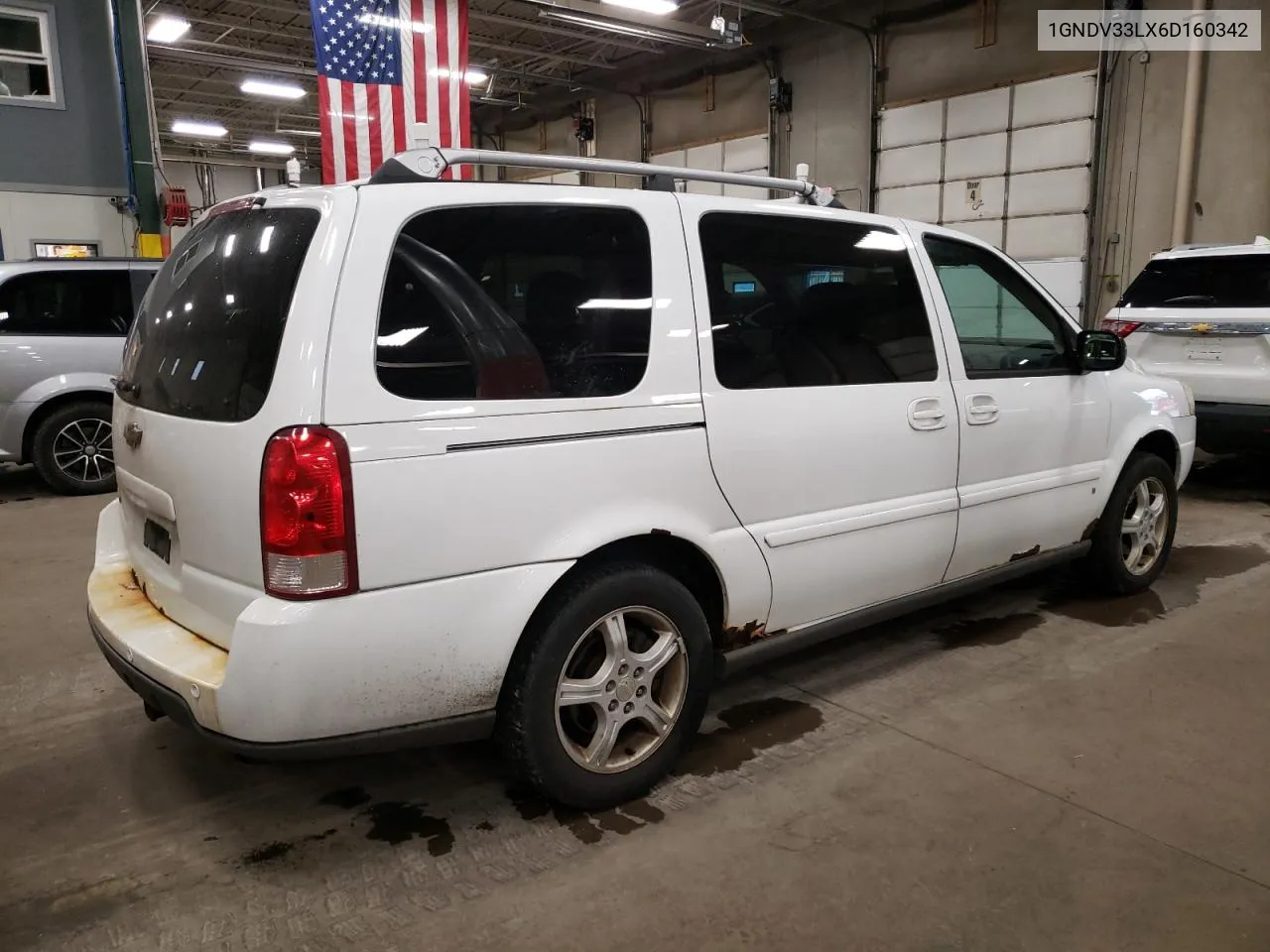 2006 Chevrolet Uplander Lt VIN: 1GNDV33LX6D160342 Lot: 79364294