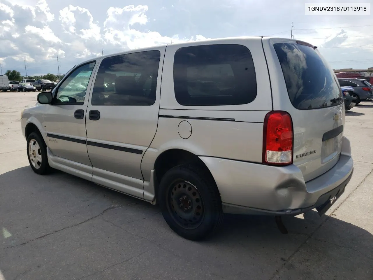 2007 Chevrolet Uplander Ls VIN: 1GNDV23187D113918 Lot: 60533444