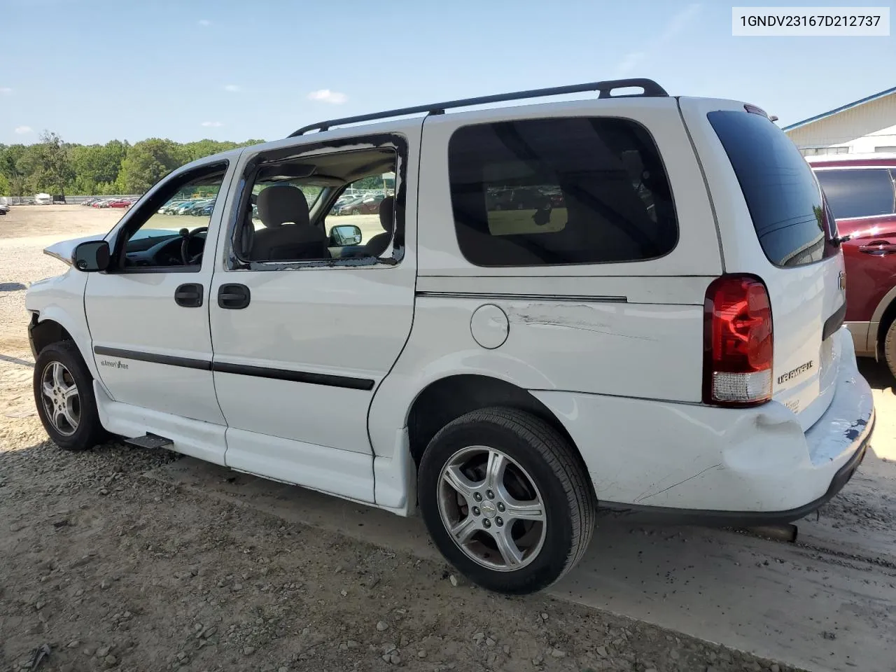 2007 Chevrolet Uplander Ls VIN: 1GNDV23167D212737 Lot: 61739114